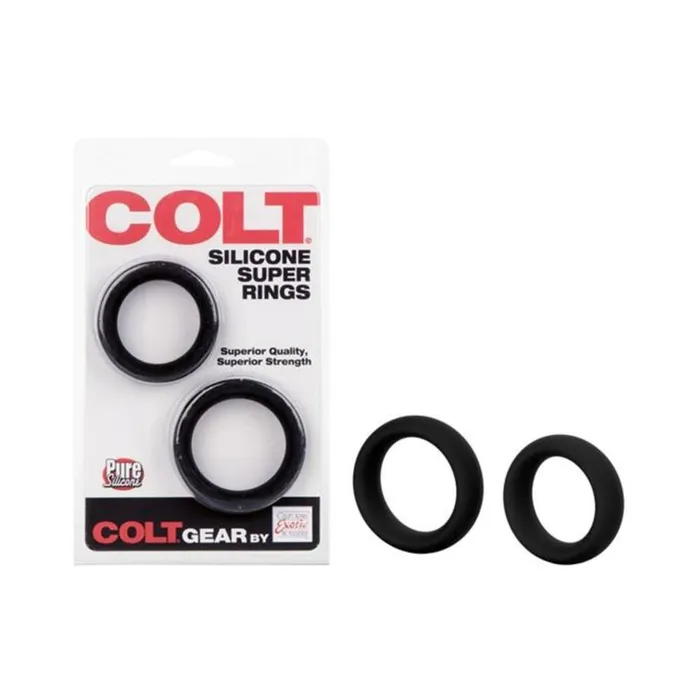 Colt Silicone Super Rings Black Fairvillacom Anal