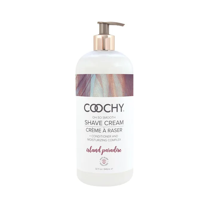 COOCHY Shave Cream 32 oz Island Paradise Fairvillacom Vibrators