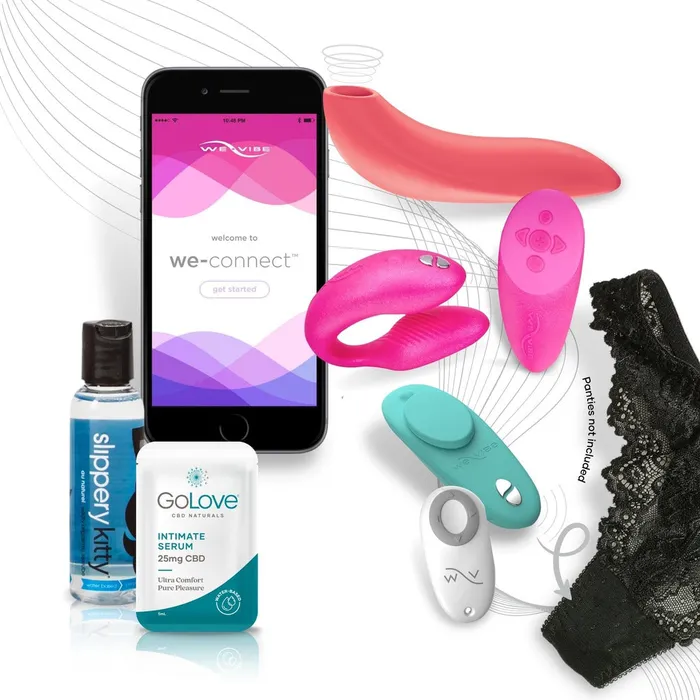 Couples Premium Climax Kit Remote and AppControlled Tickle Kitty Couples