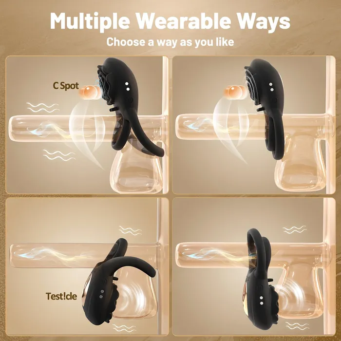 Couples Amortoy Quiv Vibrating Cock Ring