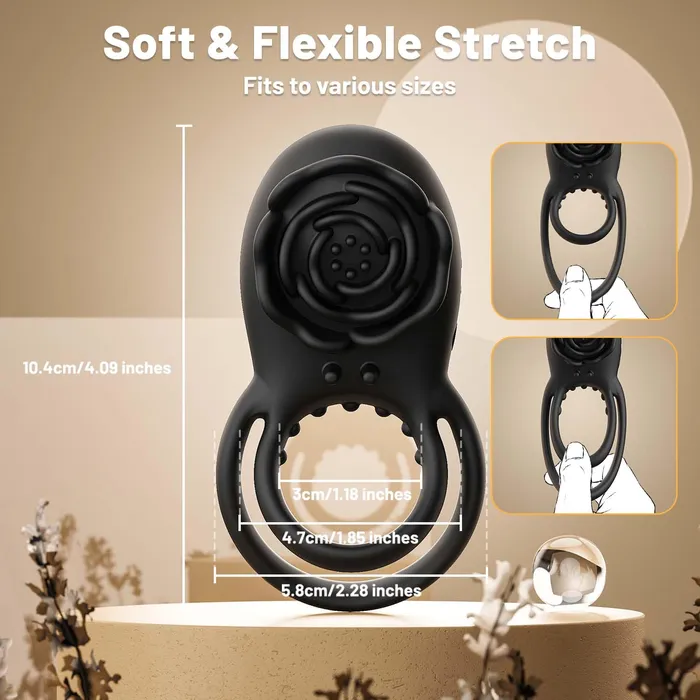 Couples Amortoy Quiv Vibrating Cock Ring