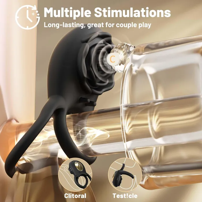 Couples Amortoy Quiv Vibrating Cock Ring