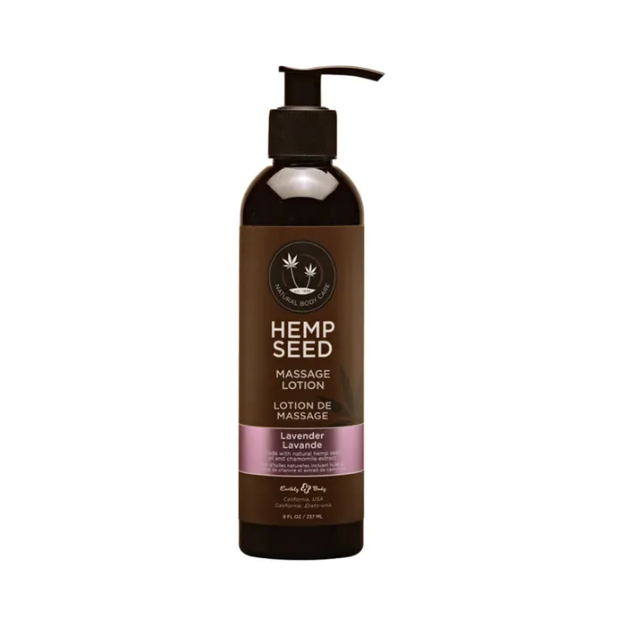 Couples Fairvillacom Earthly Body Hemp Seed Massage Lotion 8 oz Lavender