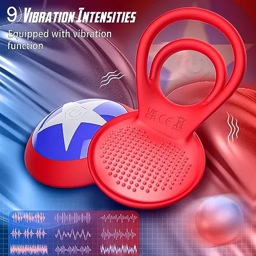 Couples KERERO Elara Vibrating Cock Ring with Vibration Settings for Couples