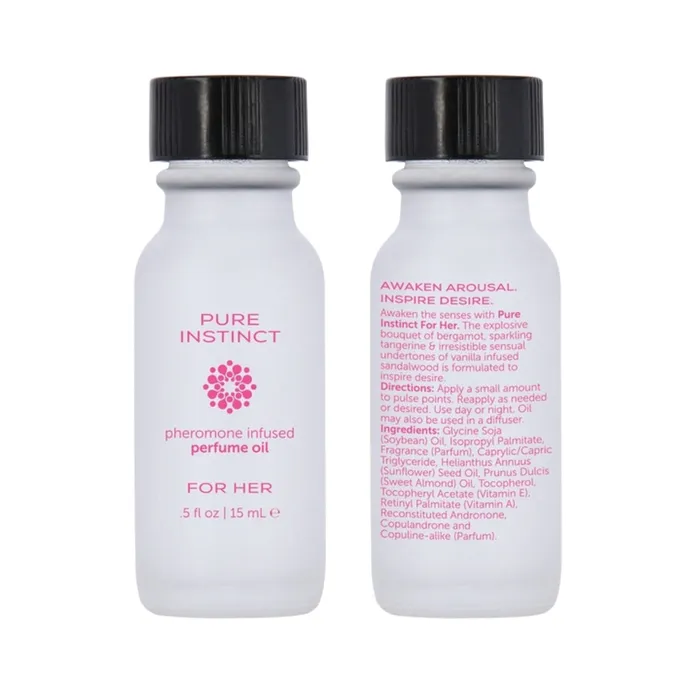 Couples Pure Instinct Pheromone Perfume Oil For Her 05oz Fairvillacom
