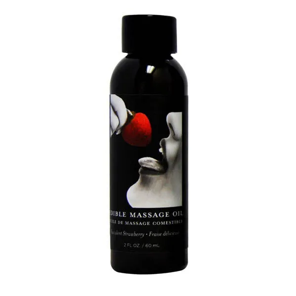 Couples ShhhWndsr Edible Massage Oil Strawberry 60ml