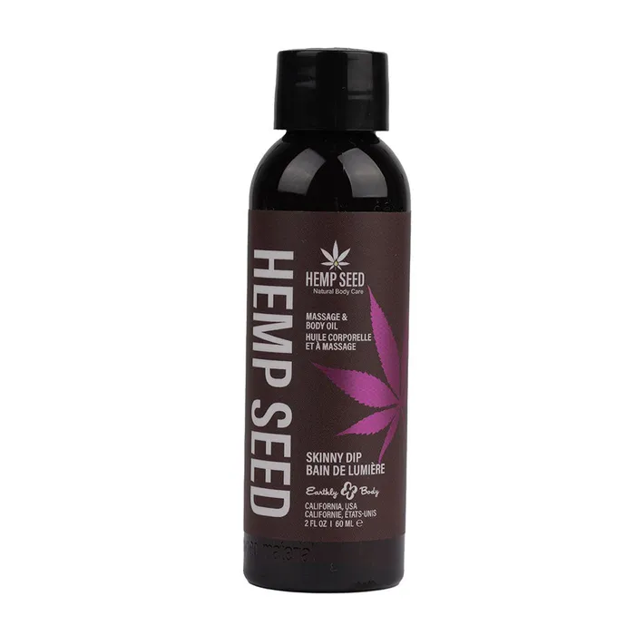 Couples ShhhWndsr Hemp Seed Massage Body Oil Skinny Dip 60ml