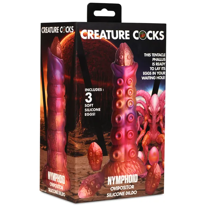 Creature Cocks Nymphoid Ovipositor Silicone Dildo Fairvillacom Dildos