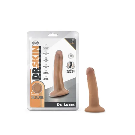 Dildos Fairvillacom Blush Dr Skin Silicone Dr Lucas 55 Dildo Mocha