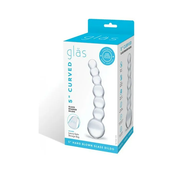 Dildos Fairvillacom Glas 5 inches Curved Glass Beaded Dildo Clear Dildos Fairvillacom Glas 5 inches Curved Glass Beaded Dildo Clear