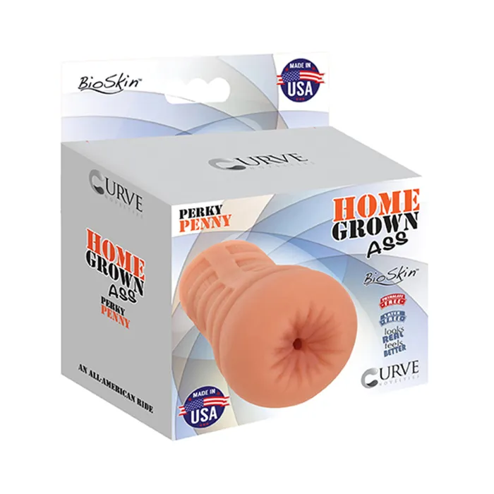 Dildos Fairvillacom Home Grown Ass Perky Penny Sroker Vanilla Beige