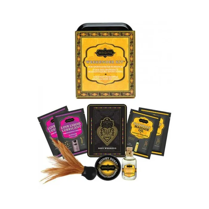 Dildos Fairvillacom Kama Sutra The Weekender Kit Coconut Pineapple