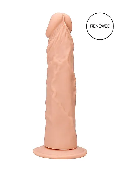 Dildos Fairvillacom REALROCK 8IN DONG FLESH WO TESTICLES