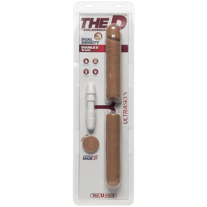 Dildos Fairvillacom The D 16 Double D Caramel