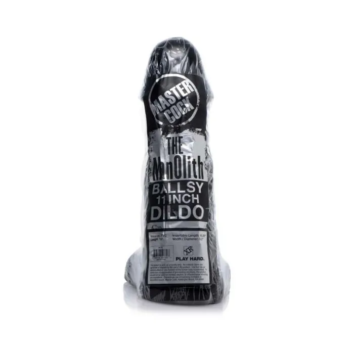 Dildos Fairvillacom The Manolith Black 1175 inches Dildo