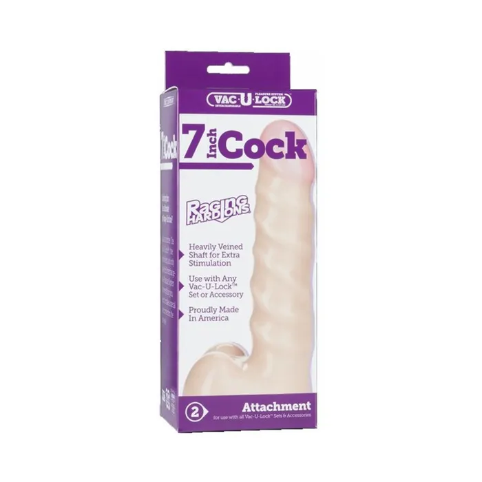 Dildos Fairvillacom VacULock 7 Raging HardOns Cock Beige Dildos Fairvillacom VacULock 7 Raging HardOns Cock Beige