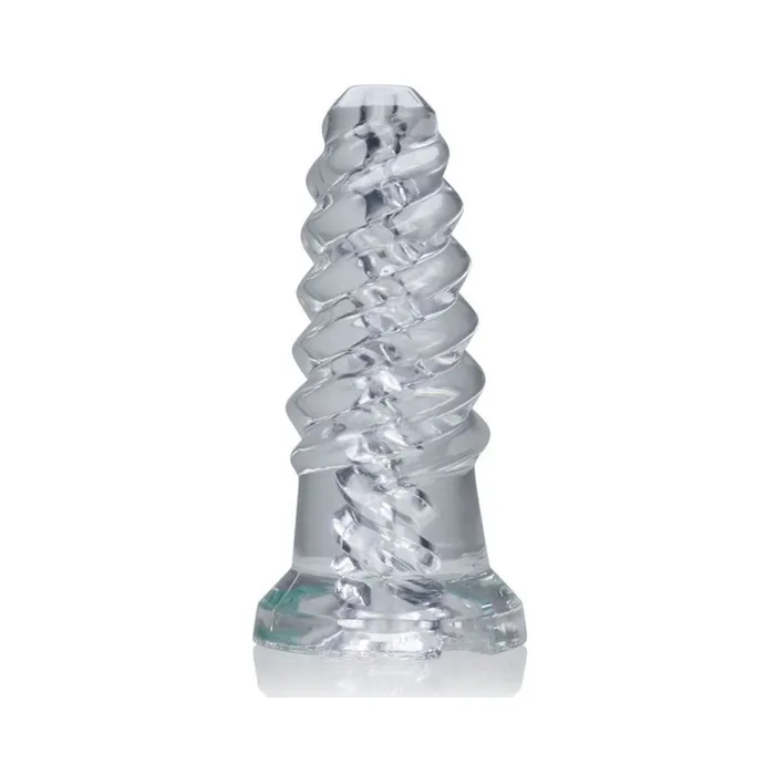 Dildos Oxballs Screwd Super Squish Corkscrew Jackoff Toy Clear Fairvillacom