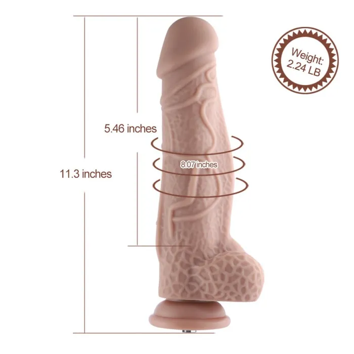 Dildos ShhhHS Hismith HSA52 HUGE Dildo 28cm