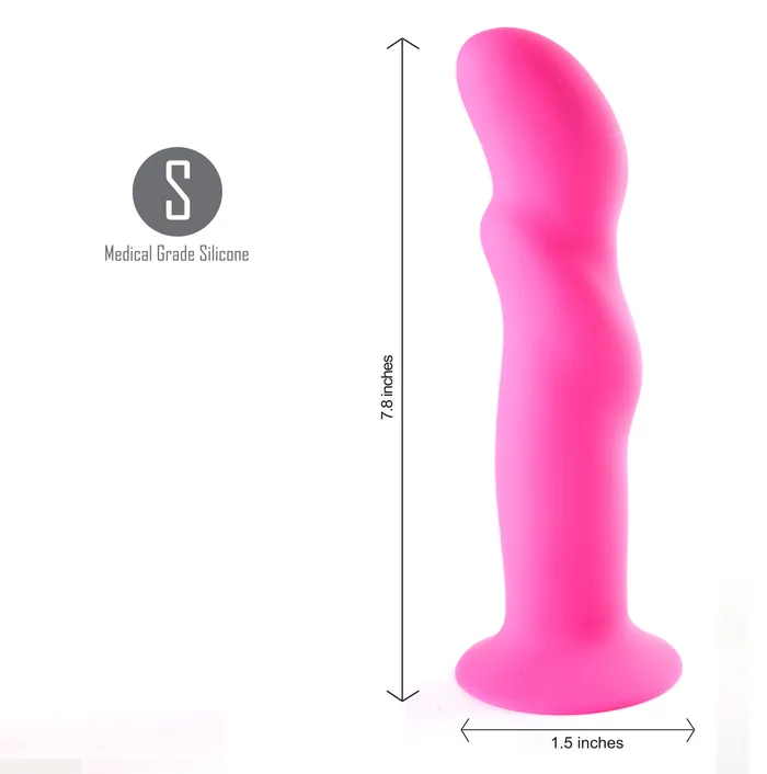 Dong Silicone Neon Pink Fairvillacom Dildos