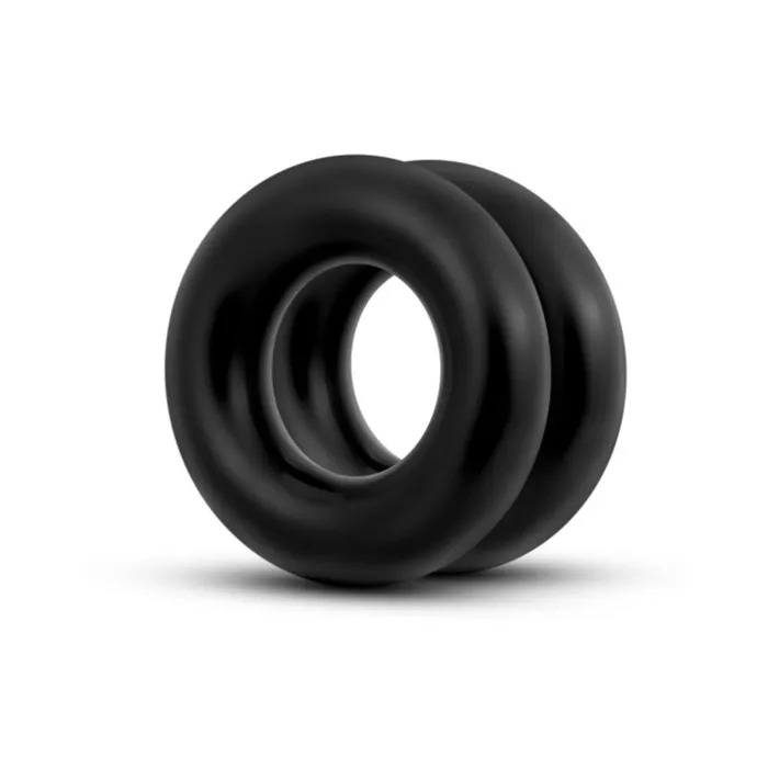 Donut Rings Oversized Black Fairvillacom Anal
