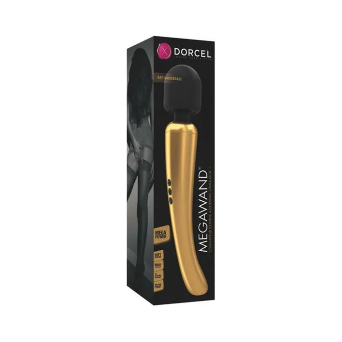 Dorcel Megawand Rechargeable Wand Gold Fairvillacom Vibrators