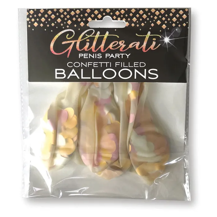 Enhancers ShhhWndsr Glitterati Confetti Balloons Party Balloons 5 Pack Enhancers ShhhWndsr Glitterati Confetti Balloons Party Balloons 5 Pack