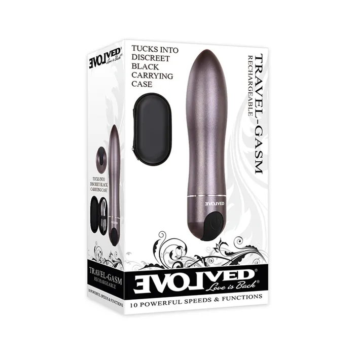 Evolved Travel Gasm Bullet Grey Fairvillacom Vibrators