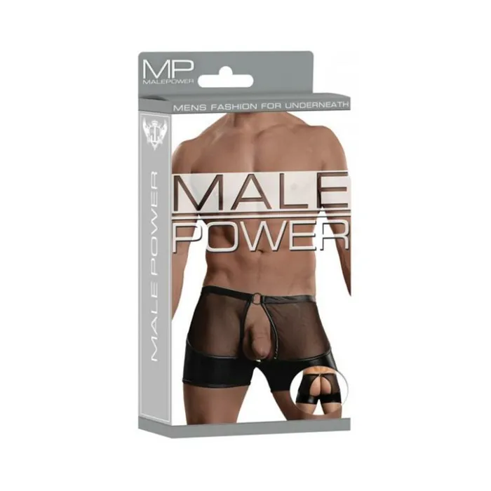 Fairvillacom Anal Extreme Double Exposure Shorts Black SM
