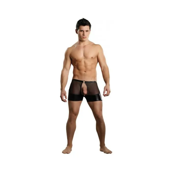 Fairvillacom Anal Extreme Double Exposure Shorts Black SM