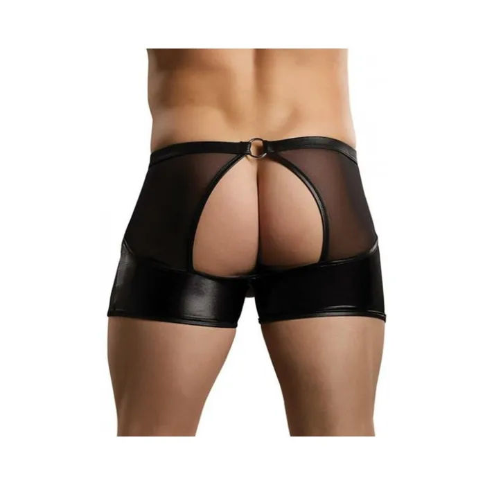 Fairvillacom Anal Extreme Double Exposure Shorts Black SM