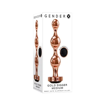 Fairvillacom Anal Gender X Gold Digger Medium Rose GoldBlack