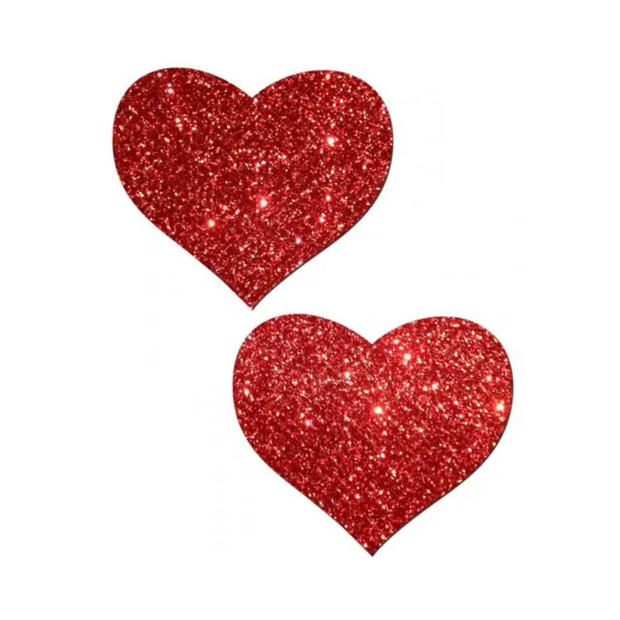 Fairvillacom Anal Heart Red Glitter Pasties OS