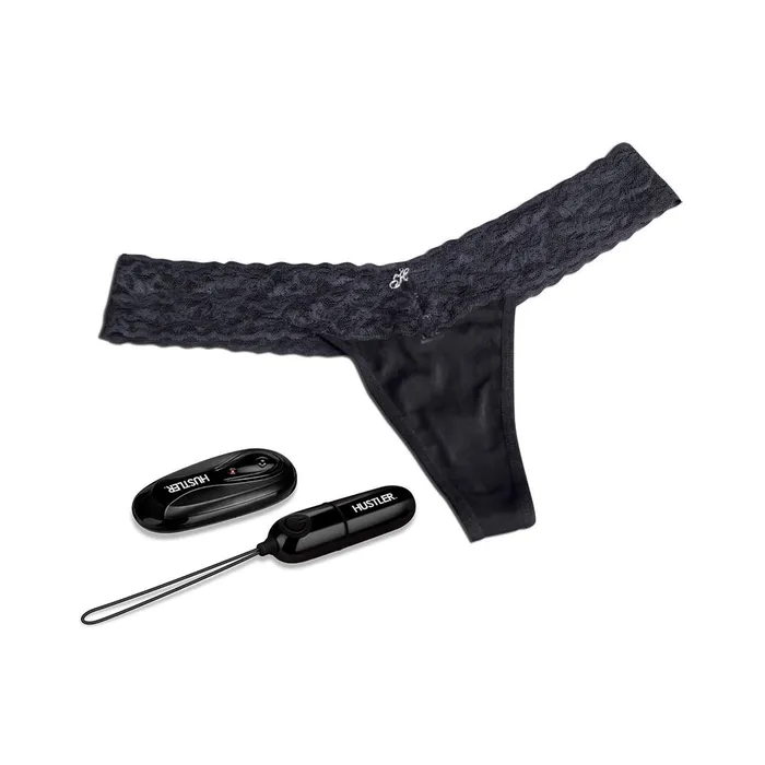 Fairvillacom Anal Hustler Remote Control Vibrating Panties Black ML