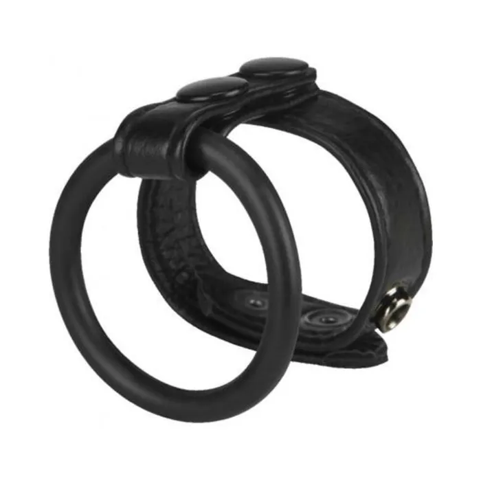 Fairvillacom Anal Macho Supreme Stamina Snap On Duo Ring Black