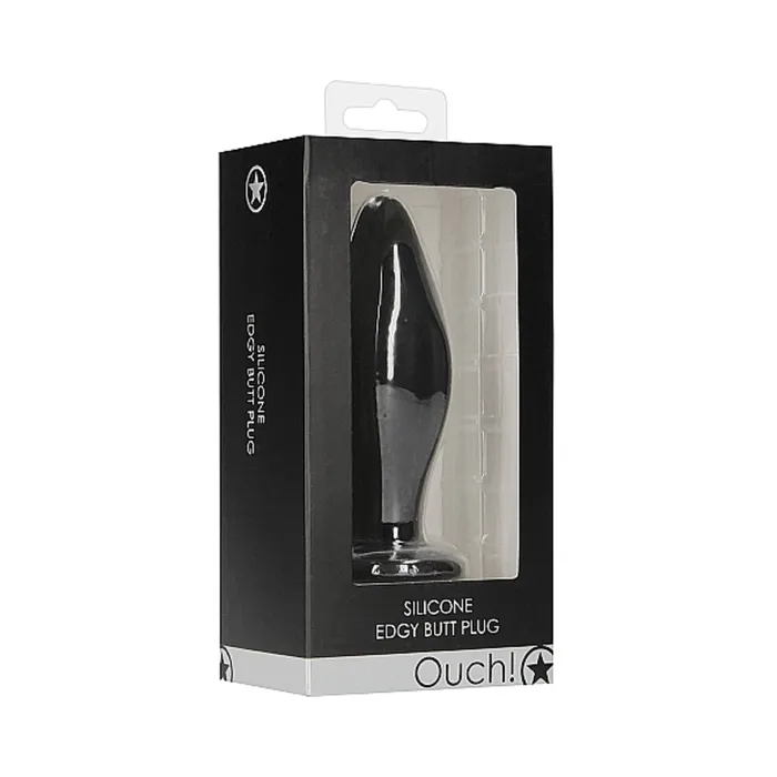 Fairvillacom Anal Ouch Edgy Butt Plug Black Fairvillacom Anal Ouch Edgy Butt Plug Black
