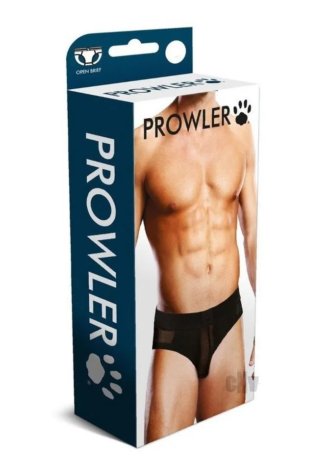 Fairvillacom Anal Prowler Black Mesh Open Brief Xxl