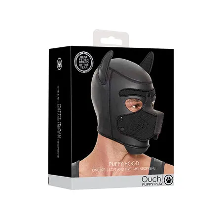 Fairvillacom Anal Shots Ouch Puppy Play Puppy Hood Black