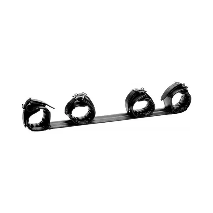 Fairvillacom Anal Strict Spreader Bar System Black Fairvillacom Anal Strict Spreader Bar System Black