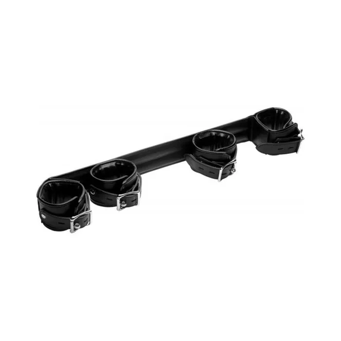 Fairvillacom Anal Strict Spreader Bar System Black Fairvillacom Anal Strict Spreader Bar System Black