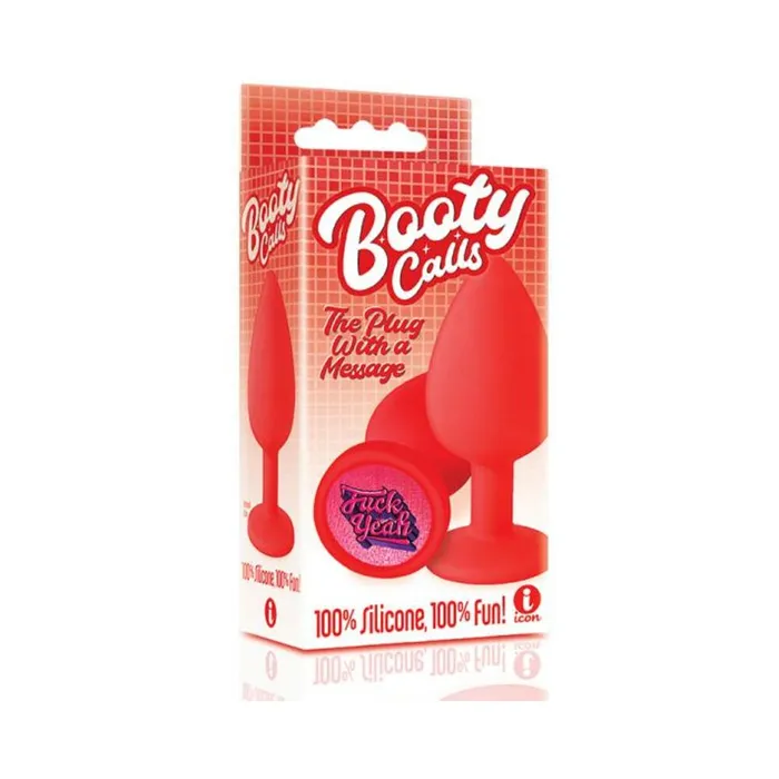 Fairvillacom Anal The 9s Booty Call Silicone Butt Plug Red Fuck Yeah