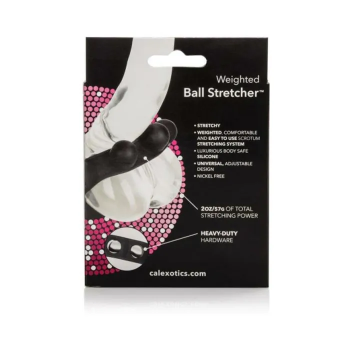 Fairvillacom Anal Weighted Ball Stretcher Silicone Black Fairvillacom Anal Weighted Ball Stretcher Silicone Black