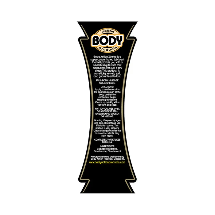 Fairvillacom Body Action Xtreme Glide 85 Oz Female Sex Toys