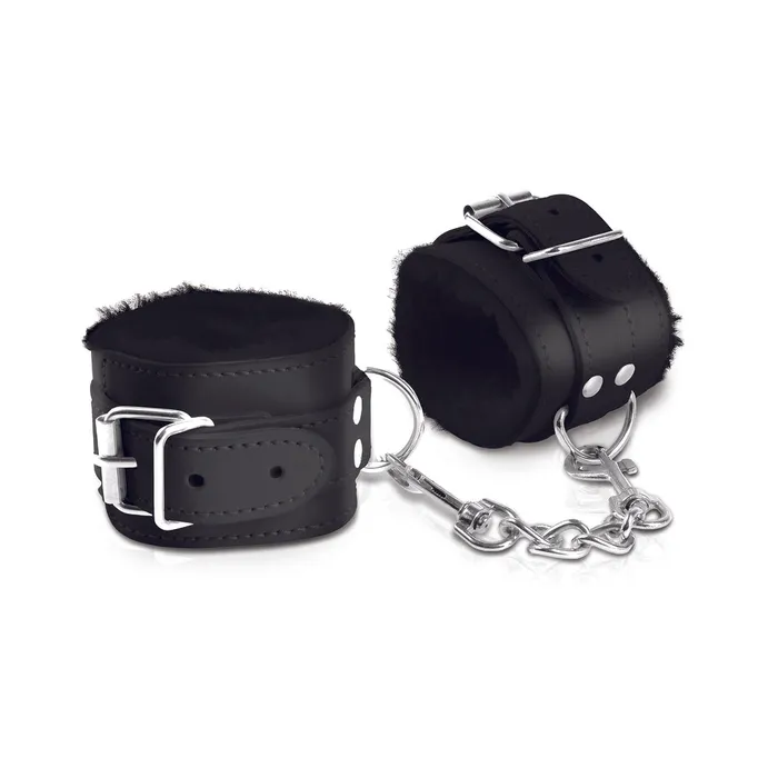 Fairvillacom Couples Fetish Fantasy Limited Edition Cumfy Cuffs Black