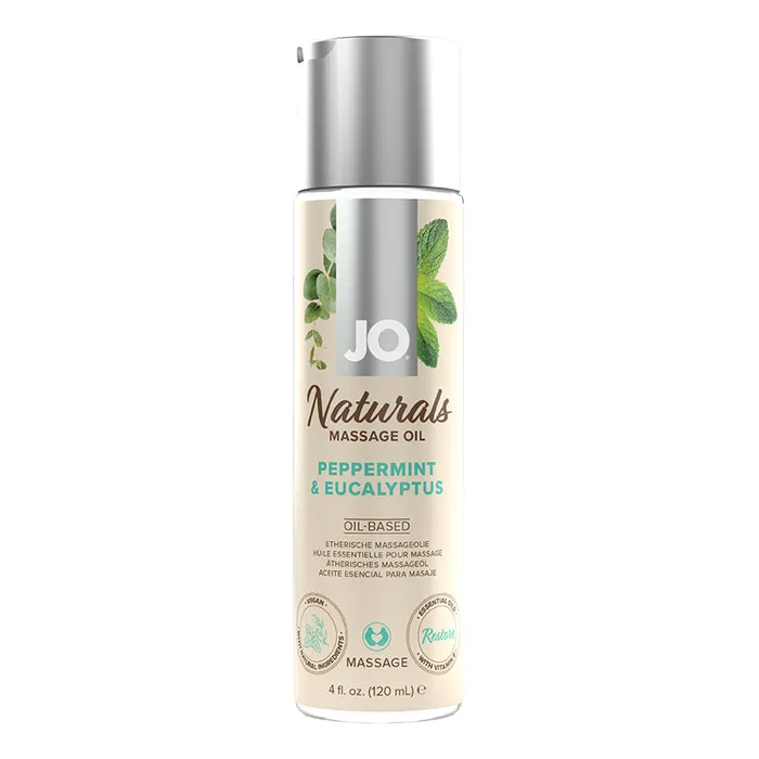 Fairvillacom Couples Jo NaturalsPepEucalyptus Mass Oil 4oz