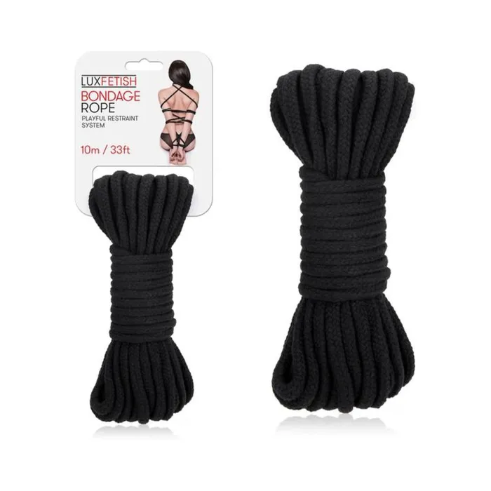 Fairvillacom Couples Lux Fetish Bondage Rope 33 Ft10 M Black