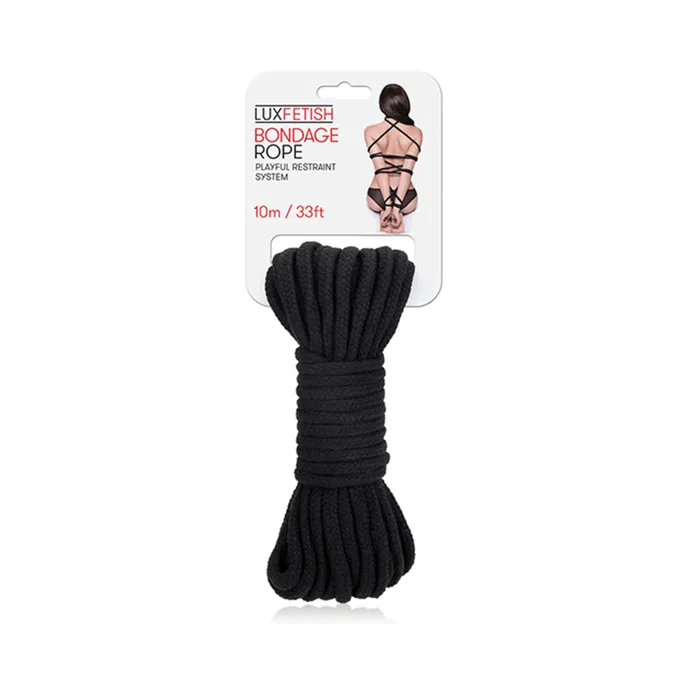 Fairvillacom Couples Lux Fetish Bondage Rope 33 Ft10 M Black