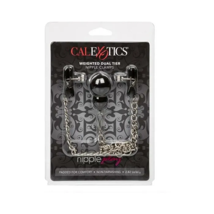 Fairvillacom Couples Nipple Play Weight Dual Tier Clamps