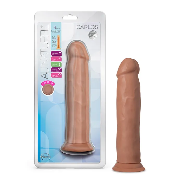 Fairvillacom Dildos Au Naturel Carlos Dong 9in Mocha