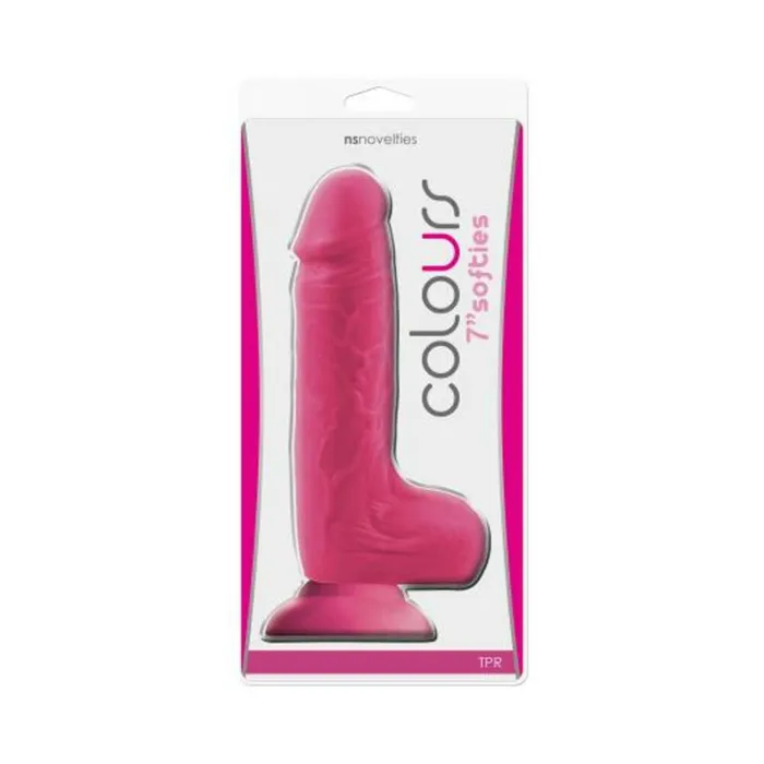 Fairvillacom Dildos Colours Softies 7 inches Dildo Pink