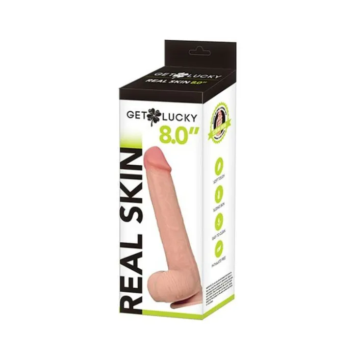 Fairvillacom Dildos Get Lucky 8inch Duallayer Dong Light